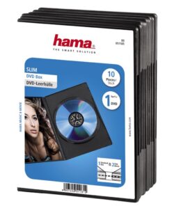 Hama DVD Slim Box 10-pack Zwart