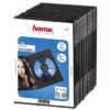 Hama DVD Slim Box Zwart 25Pak