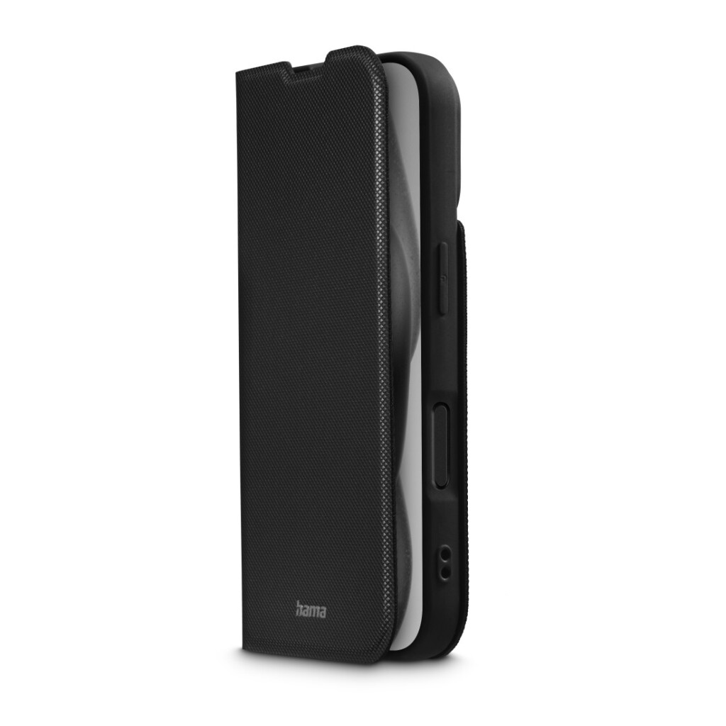 Hama Daily Protect Bookcase voor iPhone 16 Zwart - Image 3