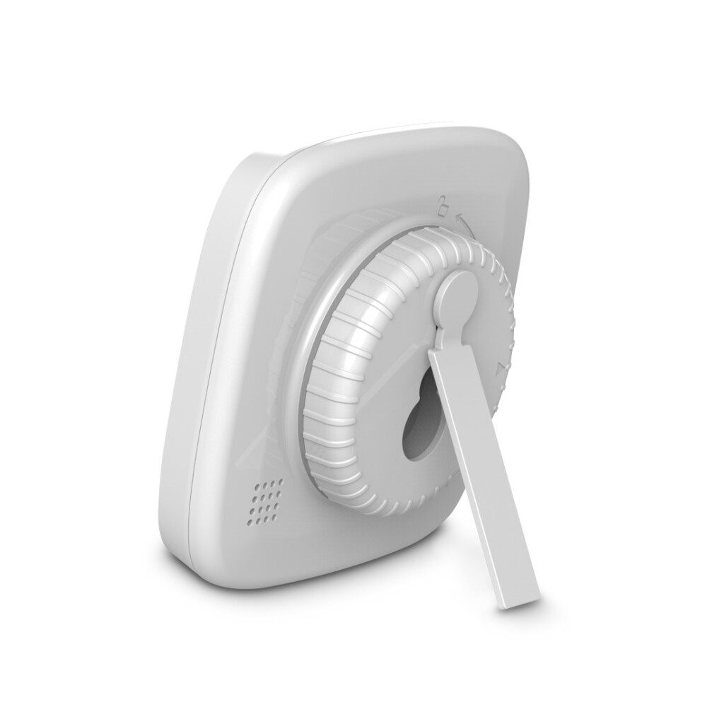 Hama Digitale Badkamerklok Cyprus + Zuignap Wit - Image 4