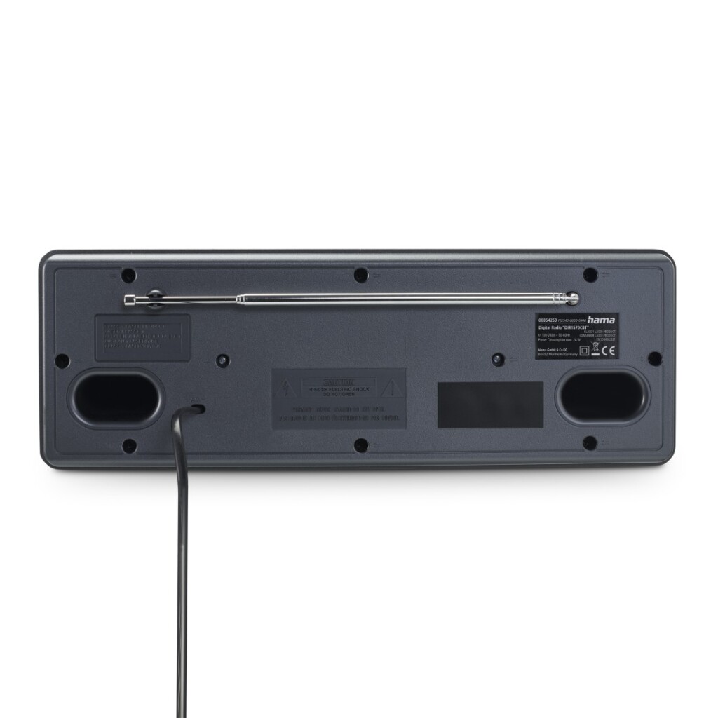 Hama Digitale Radio DR1560CBT DAB+/FM/cd/Bluetooth® RX Zwart - Image 4