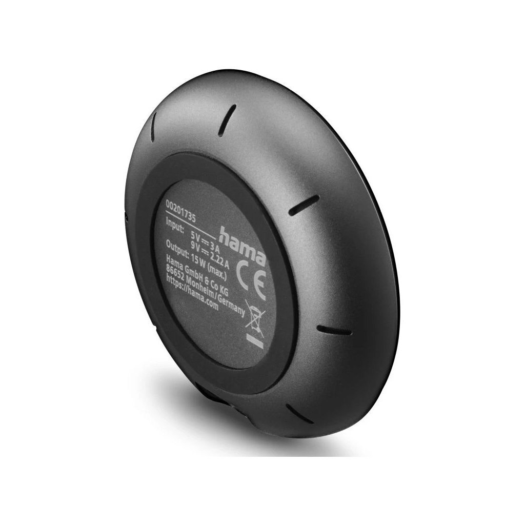 Hama Draadloze Qi2-Oplader 15W Zwart - Image 2