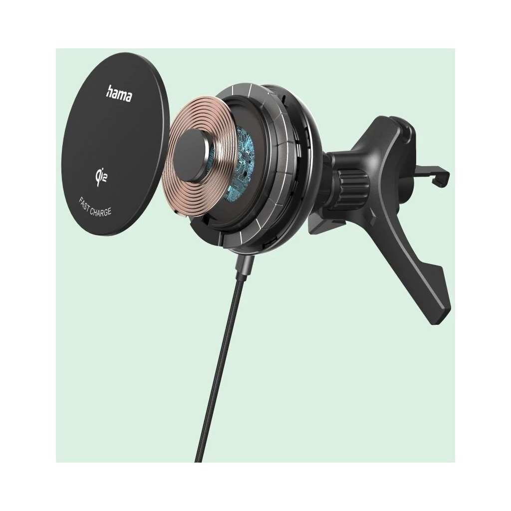 Hama Draadloze Qi2-Oplader 15W Zwart - Image 3