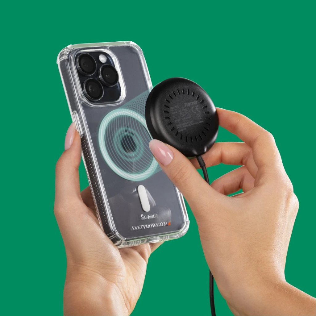 Hama Draadloze Qi2-Oplader Inductieve Oplaadpad 15W Zwart - Image 5