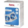 Hama Dubbele DVD Box Transparant 5stuks