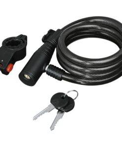 Hama Fiets-spiraalkabelslot 120 Cm Zwart