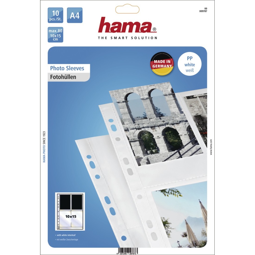 Hama Fotohoezen 10X15Cm Wit 10Stuks - Image 2