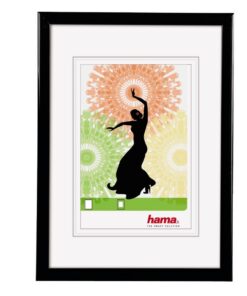 Hama Fotolijst Kunststof Madrid Zwart 10x15cm