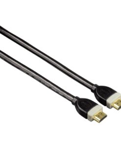 Hama High Speed HDMI Kabel Verguld 1.8 m Zwart