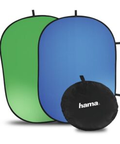 Hama Inklapbare Achtergrond 2in1 Groen/Blauw 150x200 cm