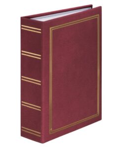 Hama Insteekalbum London Voor 100 Foto's Van 13x18 Cm Bordeaux