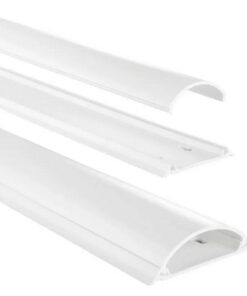 Hama Kabelgoot Zelfklevend Halfrond 100x7x2.1 cm PVC/Wit