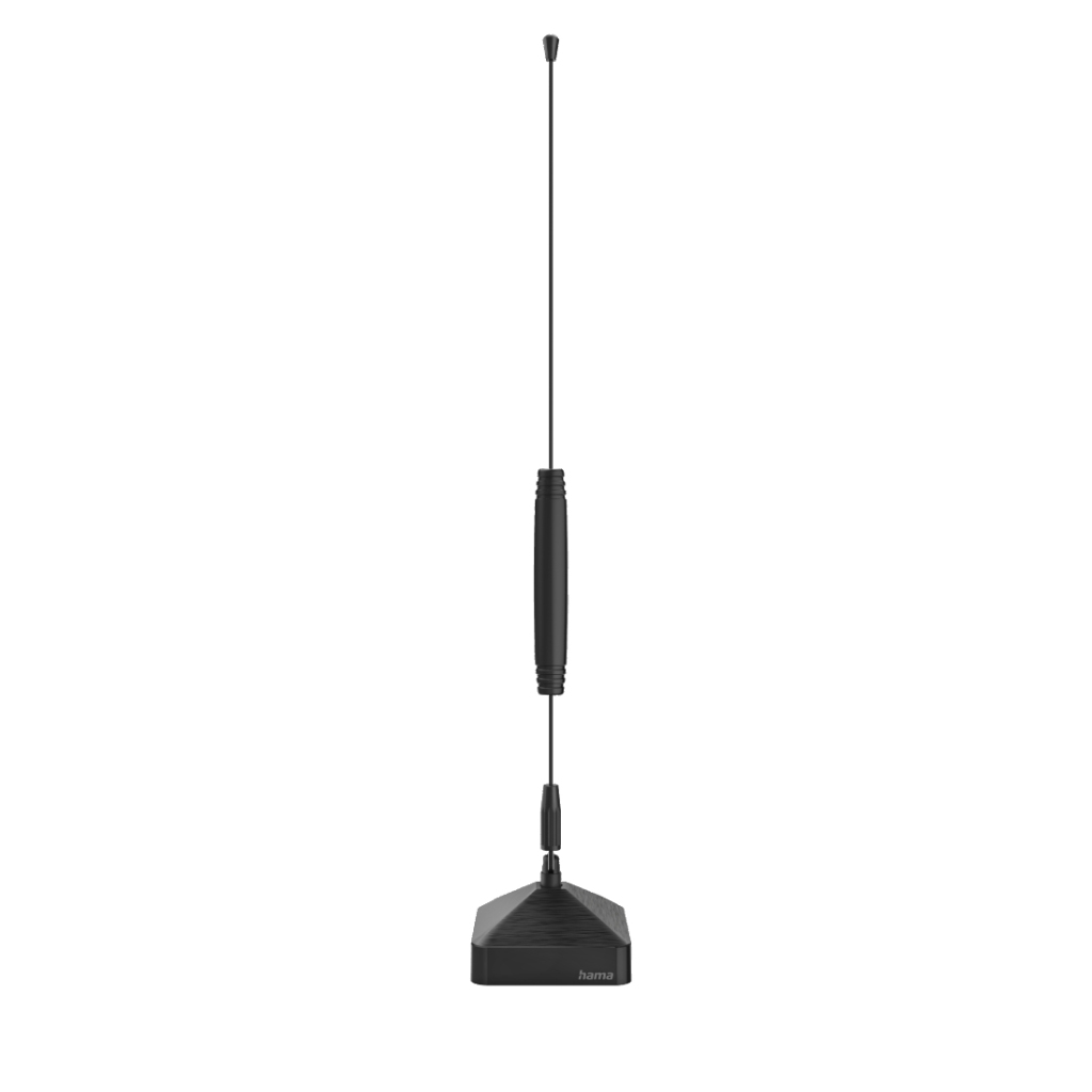 Hama Kamerantenne Basic voor DAB+ DAB DVB-T2 FM Zwart - Image 2