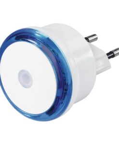 Hama Led-nachtlampje Basic Met Stekker Schemersensor Energiebesp. Blauw