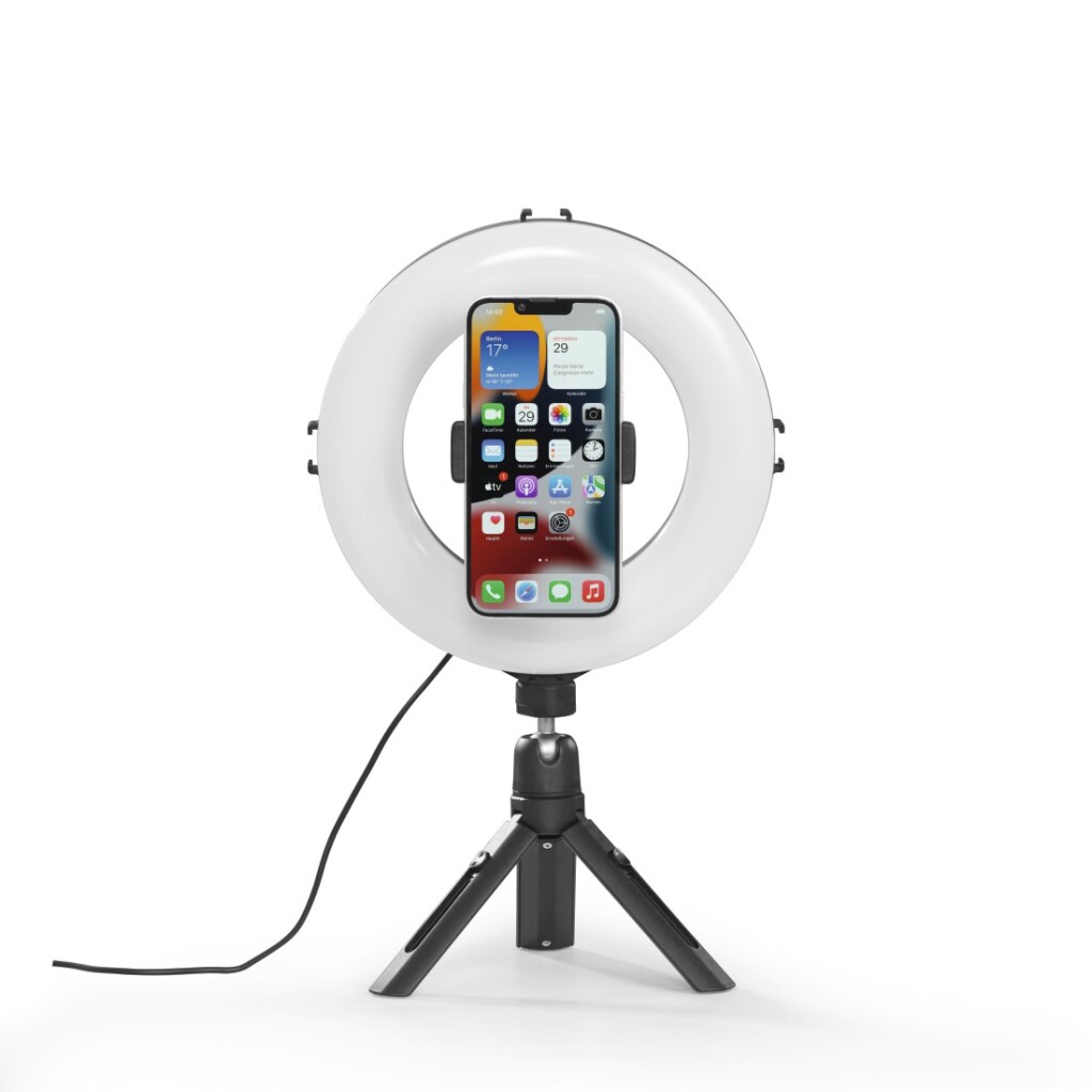 Hama Led-ringlamp SpotLight Smart 80 II Set Voor Smartphone - Image 4