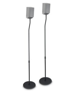 Hama Luidsprekerstandaard 75.8 - 120 cm Zilver 2 Stuks