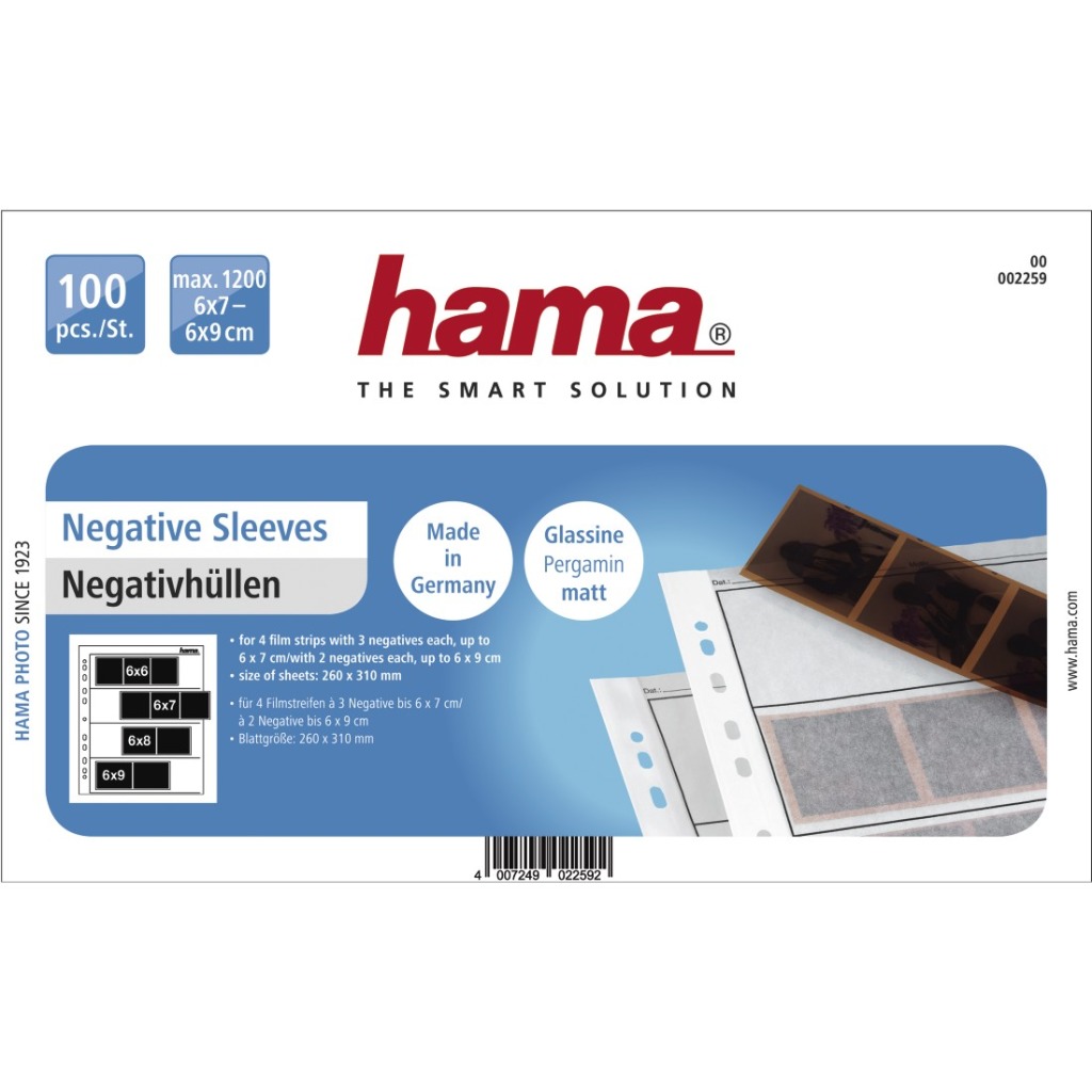 Hama Negatiefbladen Perg.60/70Mm 4X 100St - Image 3