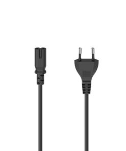Hama Netsnoer Met Eurostekker 2-pins Stekker Dubbele Groef 1