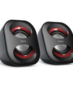 Hama Notebook-luidspreker Sonic Mobil 183 Zwart/rood