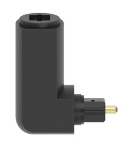 Hama ODT-adapter Toslink-stekker - Toslink-koppeling Verguld 90&deg;