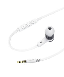 Alternative view of Hama Oordopjes Intense In-ear Microfoon Platte Kabel Wit