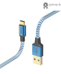 Hama Oplaadkabel Reflective USB-A - USB-C 1