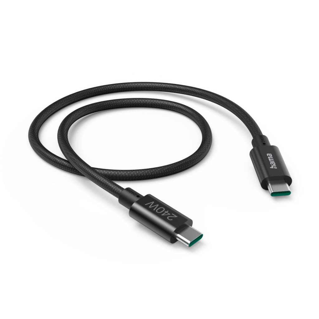 Hama Oplaadkabel USB C - USB C 150 cm 240W Zwart - Image 2