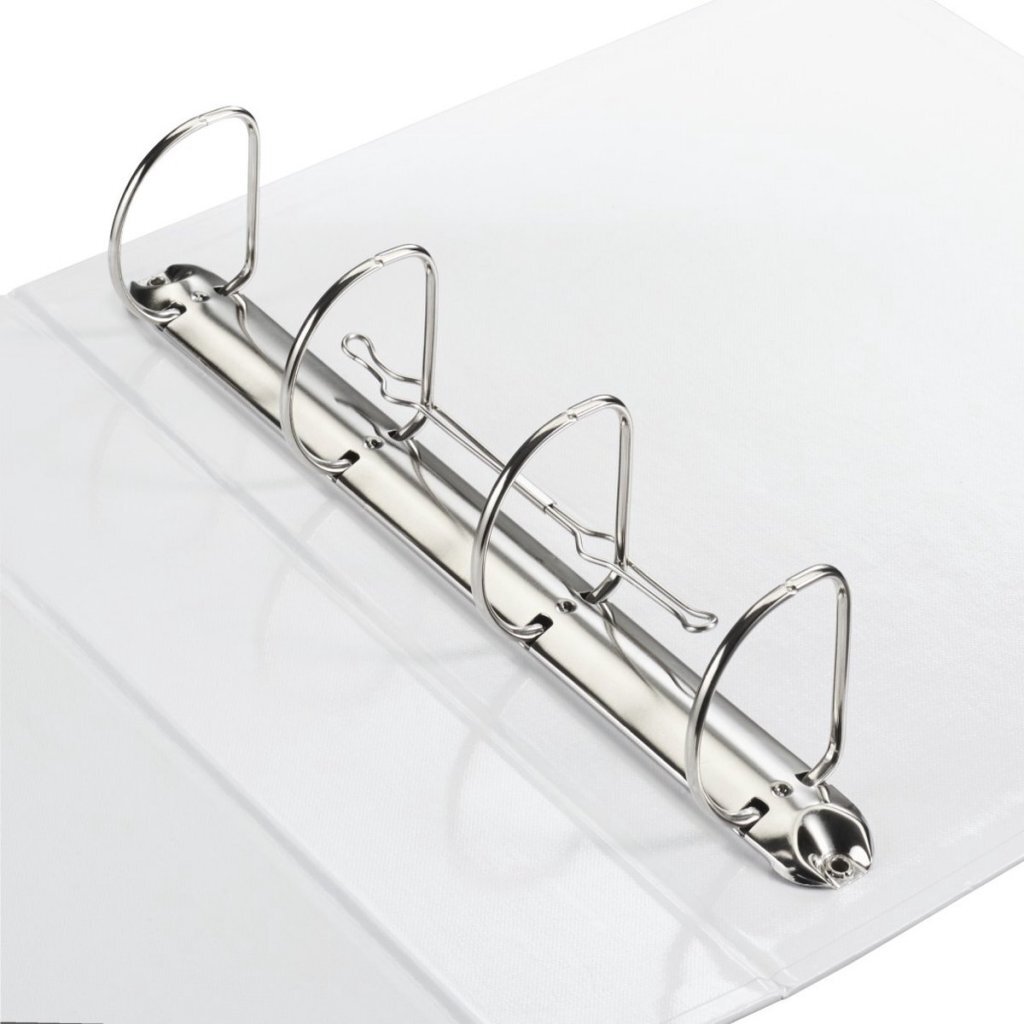 Hama Ordner met 4-D-ring Mechaniek 70 mm Rugbreedte + Cassette Wit - Image 3