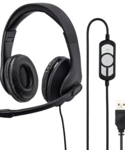 Hama PC-Office-headset HS-USB300 Stereo Zwart