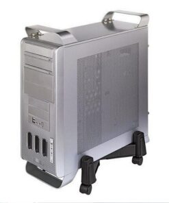 Alternative view of Hama PC-Stand met Wieltjes Zwart