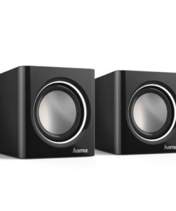 Hama PC/Notebook Luidspreker Sonic Mobil 185 Zwart/Zilver