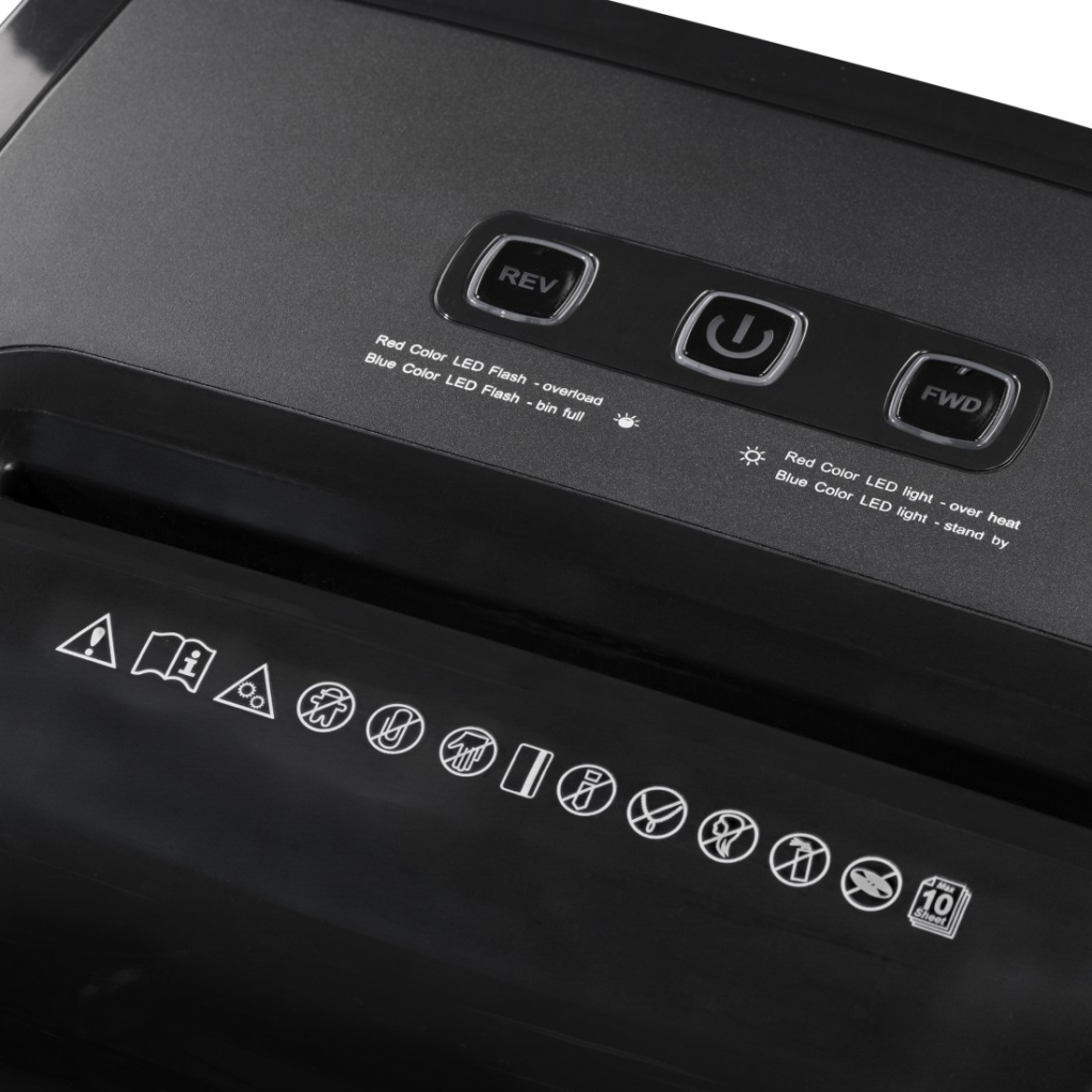 Hama Papiervernietiger Premium M10+ Shredder M Veiligheidsniveau P5 T5 E4 20l - Image 3