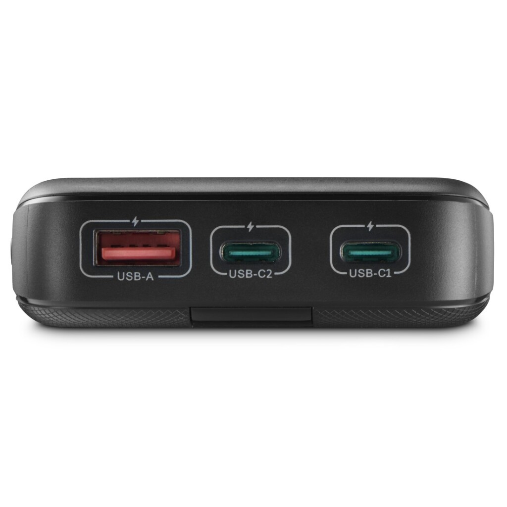Hama Power Pack PD 10 10000mAh 3 Uitgangen: 2x USB-C 1x USB-A Antraciet - Image 2