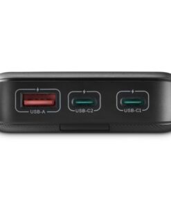 Alternative view of Hama Power Pack PD 20 20000mAh Uitgangen: 2x USB-C USB-A Snelladen Antr.