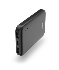 Hama Power Pack Pocket 5 5000mAh Uitgangen: 2x USB-A Antraciet