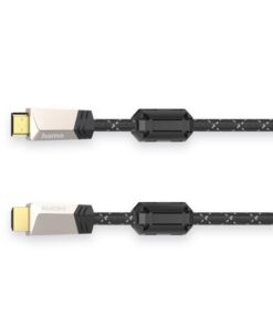 Alternative view of Hama Premium HDMI Kabel Verguld + Ethernet en Ferrietkern 1.5 m Goud/Zwart