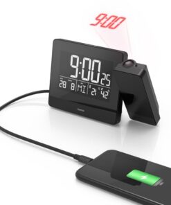 Alternative view of Hama Projectiewekker Plus Charge Zwart