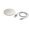 Hama QI-FC10 Wireless Charger Cr&egrave;me/Grijs