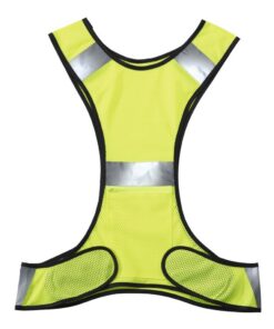 Hama Reflecterend Hardloopvest Voor Joggers Met Zak Verstelbaar Neongeel