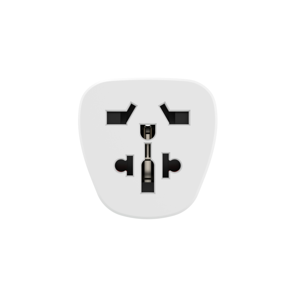 Hama Reisadapter Type E En F 3-polig Universeel Wereld Naar Europa Wit - Image 4