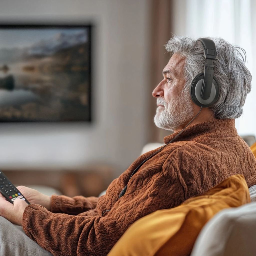 Hama ShellTV II TV-Koptelefoon Over-Ear + Kabel 6m Zwart - Image 5