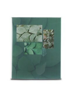 Hama Singo II Soft Cover Fotoalbum Leaves voor 80 Foto's van 10x15 cm Groen
