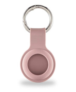 Hama Sleutelhanger Fantastic Feel Voor Apple AirTag Siliconen-look Nude