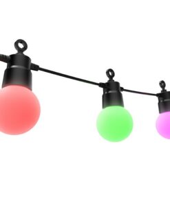 Alternative view of Hama Slimme LED-Verlichting voor Buiten met Kleurverandering 800 cm Zwart