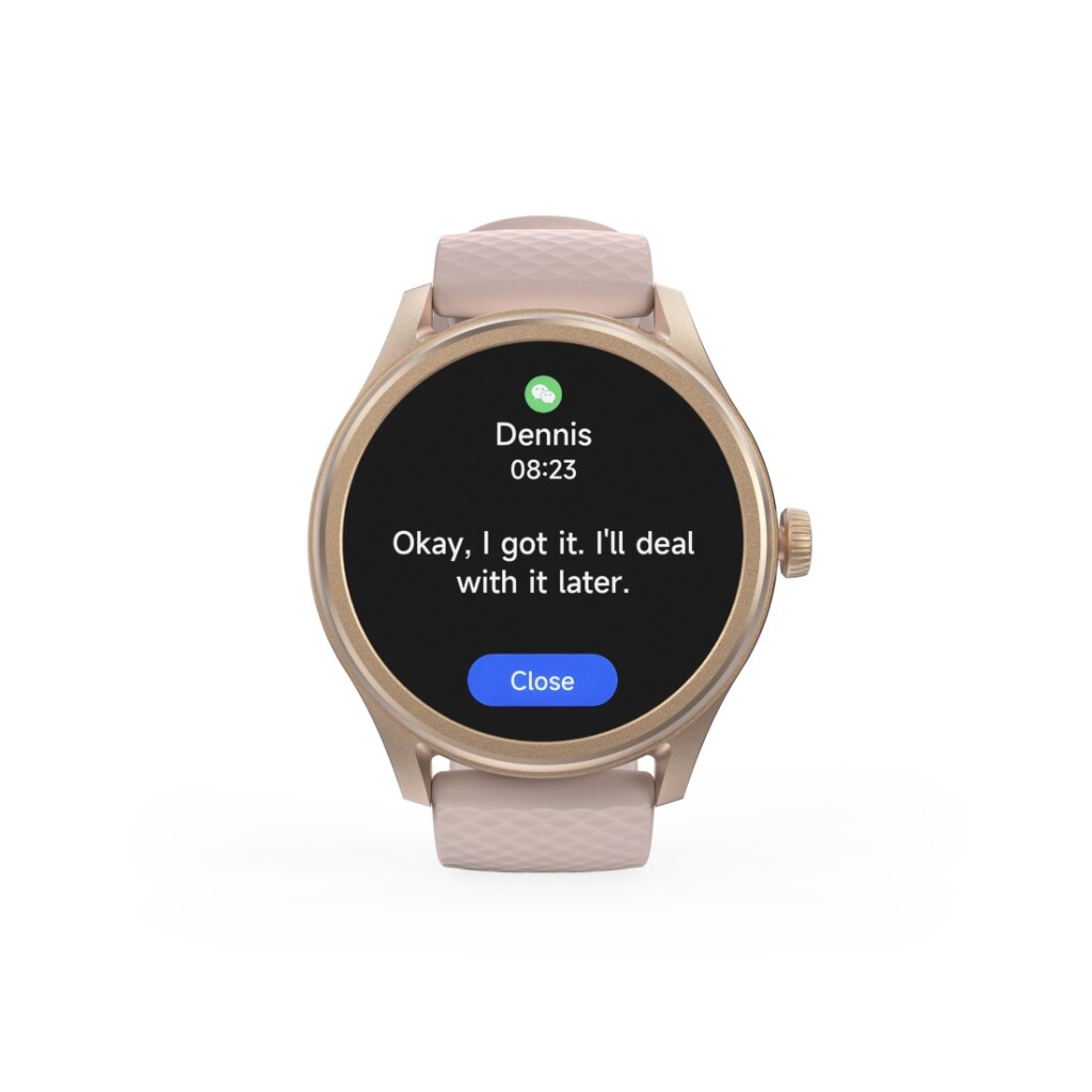 Hama Smartwatch 5010 Rond Slaapbewaking Waterdicht 1.38 Inch Rosé - Image 2