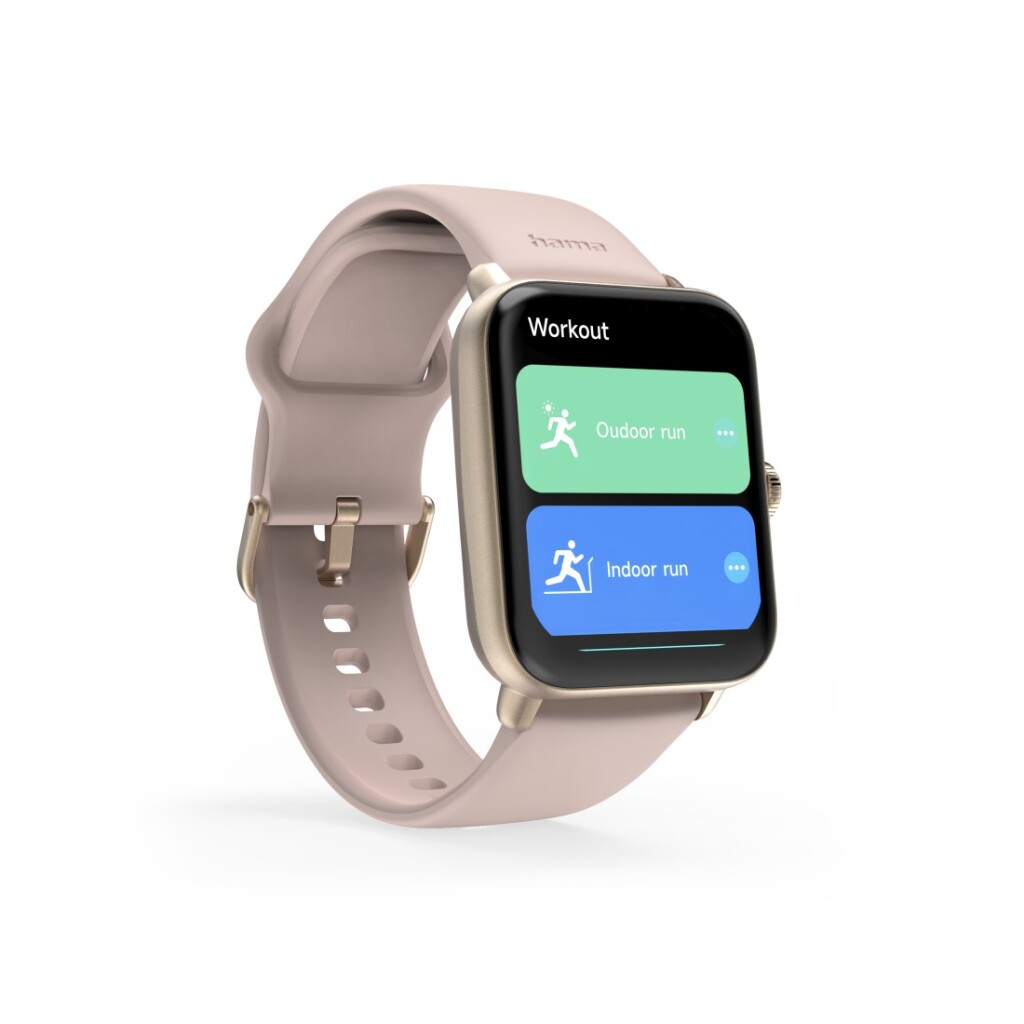 Hama Smartwatch 6010 GPS TFT-Display Telefoonfunctie Waterdicht 1.65 Inch Rosé - Image 5
