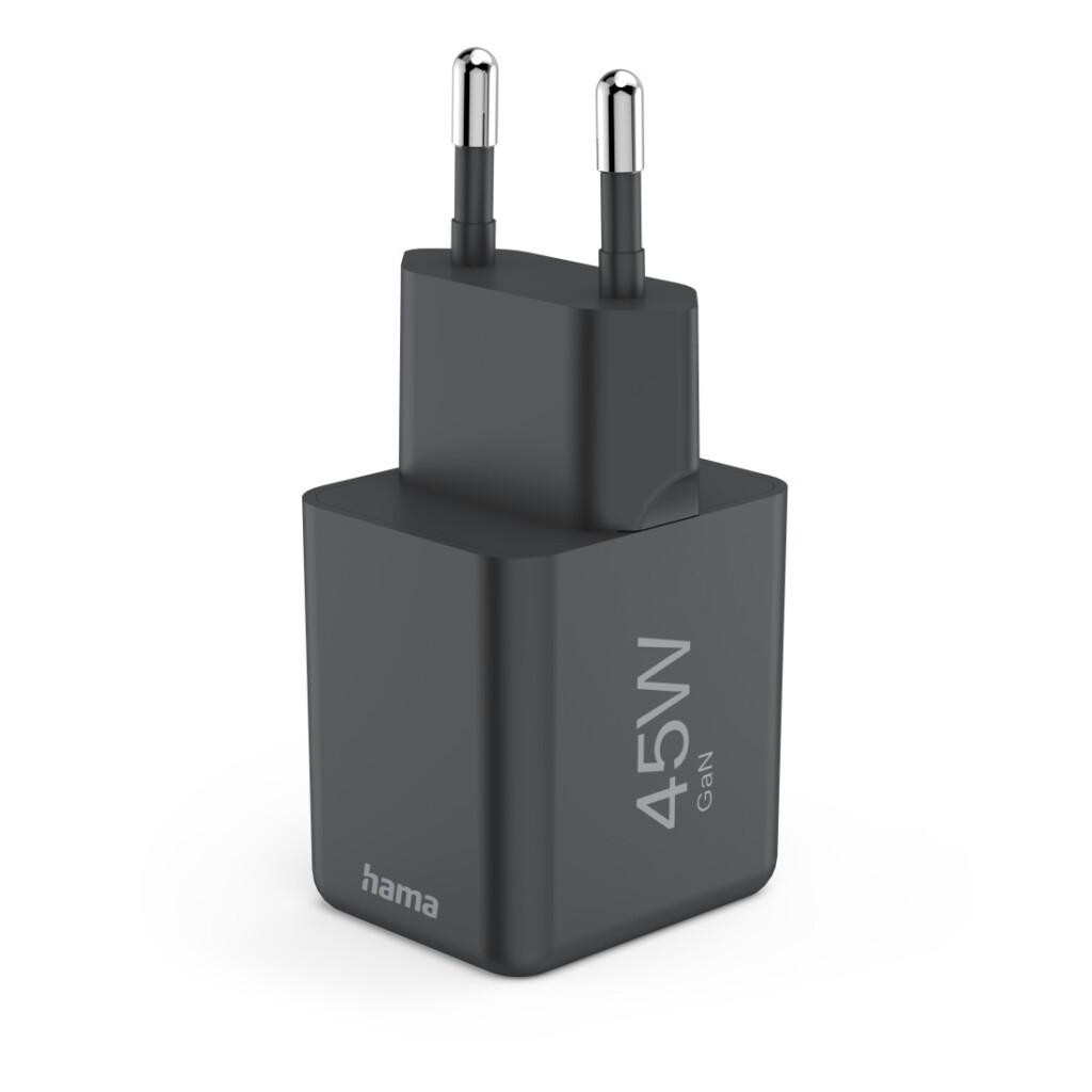 Hama Snellader USB-C PD/QC/GaN Super-Mini-Charger 45 W Zwart - Image 5