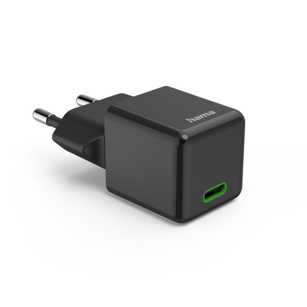 Hama Snellader USB-C PD/Qualcomm® Super-Mini-Charger 20 W Zwart - Image 2