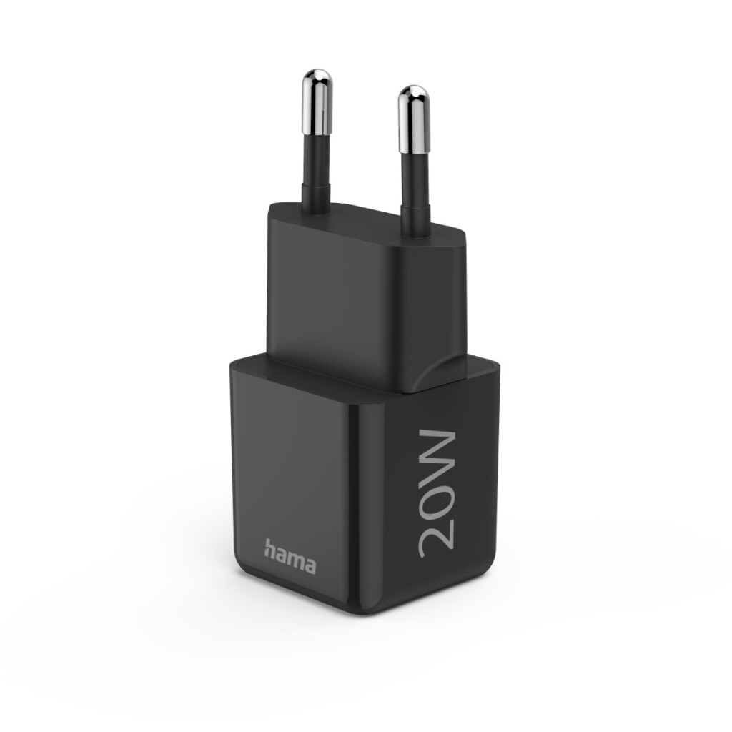 Hama Snellader USB-C PD/Qualcomm® Super-Mini-Charger 20 W Zwart - Image 5