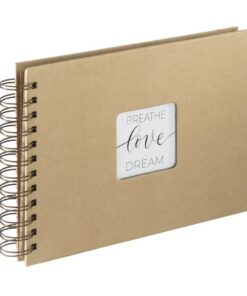 Hama Spiraalalbum Craft 24 X 17 Cm 40 Kraftpapier-pagina's